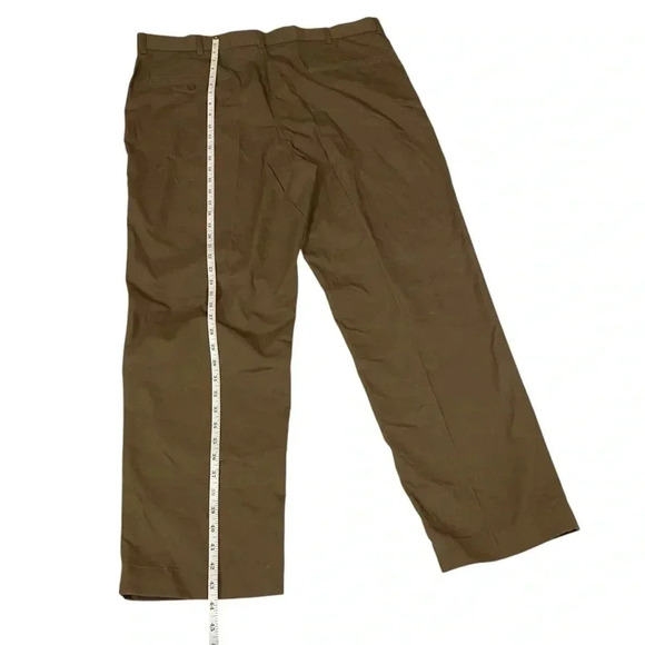 NWT UPS Men's Uniform Pants Twinhill Brown/Khaki Flat Front Driver Workwear  42 - Picture 12 of 16